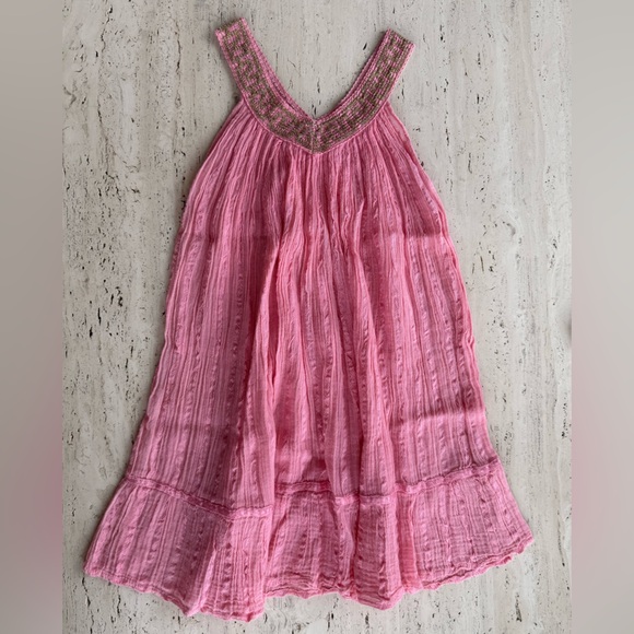 Other - Grecian Dress with Embellished Neckline, Girl’s 10